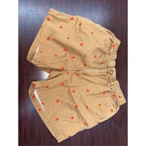 Cubbies The Weekend Boys Size Medium Khaki Shorts with Leaves